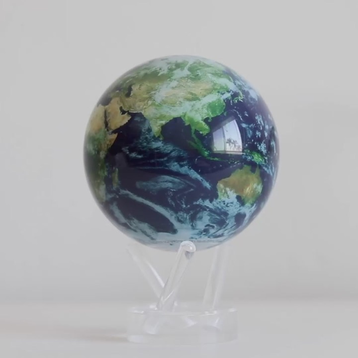 Mova Earth With Clouds